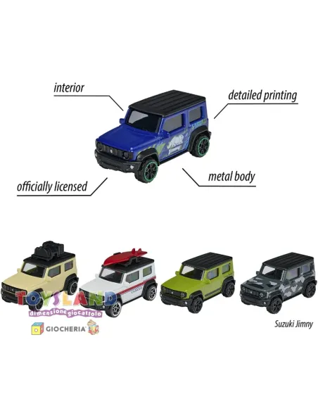 MODELLINI AUTO SUZUKI JIMNY 5 PEZZI (212053177)
