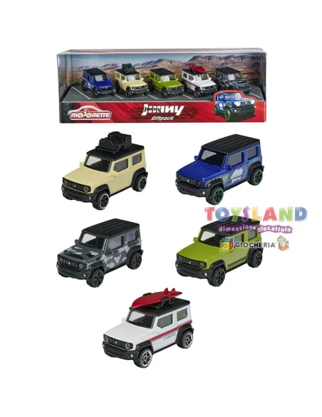 MODELLINI AUTO SUZUKI JIMNY 5 PEZZI (212053177)