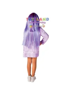 COSTUME RAINBOW VIOLET Con PARRUCCA 4/6 anni (11186.4-6) 2