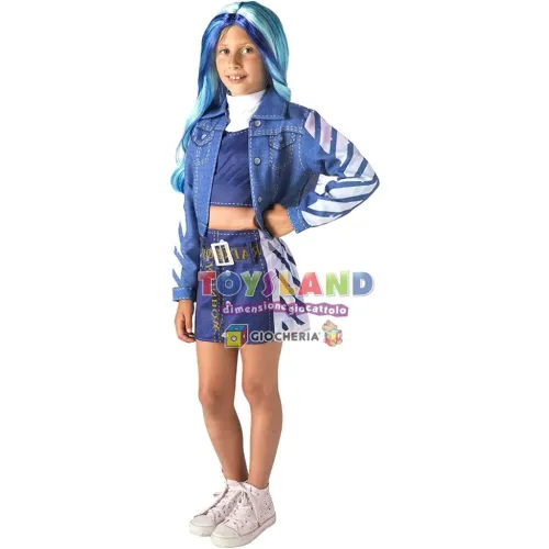 COSTUME RAINBOW SKYLER Con PARRUCCA 4/6 anni (11187.4-6)