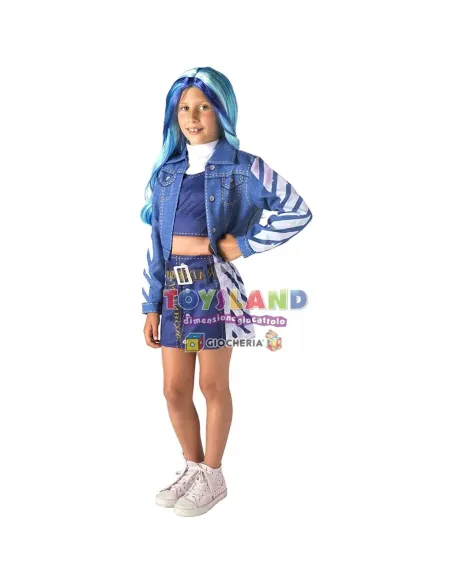 COSTUME RAINBOW SKYLER Con PARRUCCA 4/6 anni (11187.4-6)