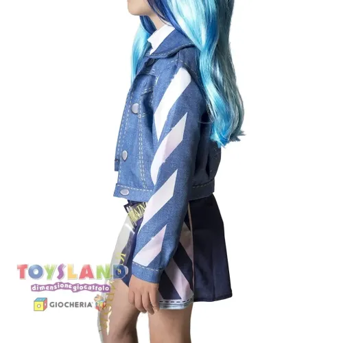 COSTUME RAINBOW SKYLER Con PARRUCCA 4/6 anni (11187.4-6)