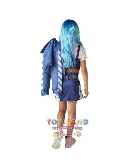 COSTUME RAINBOW SKYLER Con PARRUCCA 4/6 anni (11187.4-6)