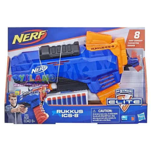 NERF ELITE RUKKUS ICS-8 (E2654)