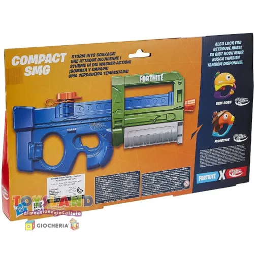 NERF SOAKER FORTNITE COMPACT SMG-L (E99635L0)