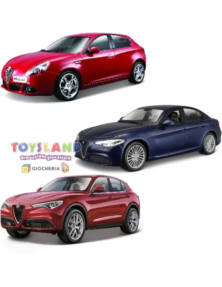 MODELLINO AUTO 1:24 COLLEZIONE ALFA ROMEO (390611.006/01270)