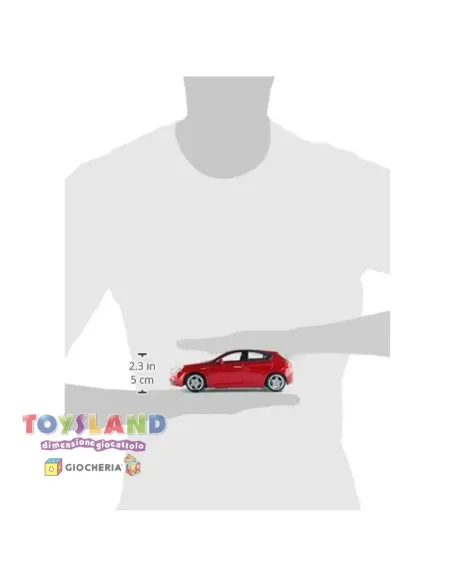 MODELLINO AUTO 1:24 COLLEZIONE ALFA ROMEO (390611.006/01270)