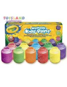 CRAYOLA 10 TEMPERE LAVABILI EFFETTI SPECIALI (2395) 2