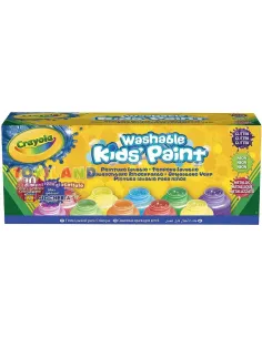 CRAYOLA 10 TEMPERE LAVABILI EFFETTI SPECIALI (2395)